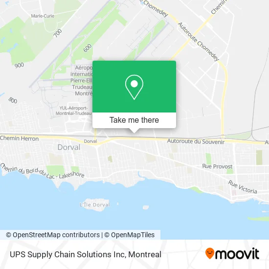UPS Supply Chain Solutions Inc map