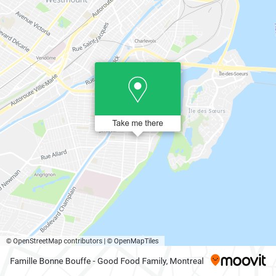 Famille Bonne Bouffe - Good Food Family map