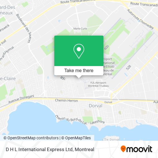 D H L International Express Ltd map