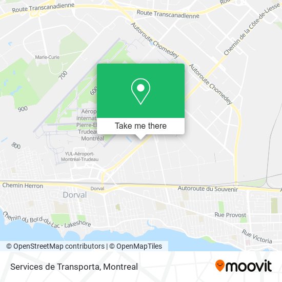 Services de Transporta map
