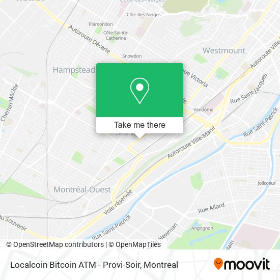 Localcoin Bitcoin ATM - Provi-Soir map