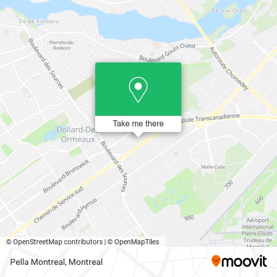 Pella Montreal map