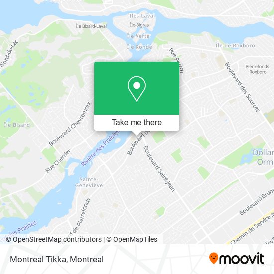 Montreal Tikka map