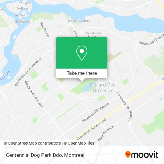 Centennial Dog Park Ddo map