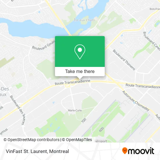 VinFast St. Laurent map
