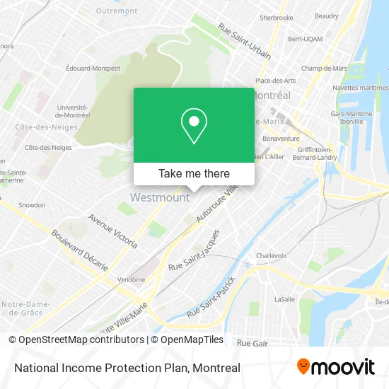 National Income Protection Plan map