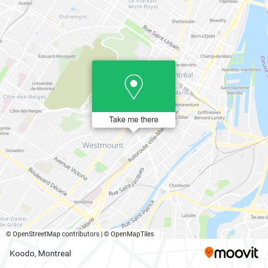 Koodo map