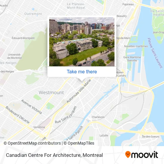 Canadian Centre For Architecture map