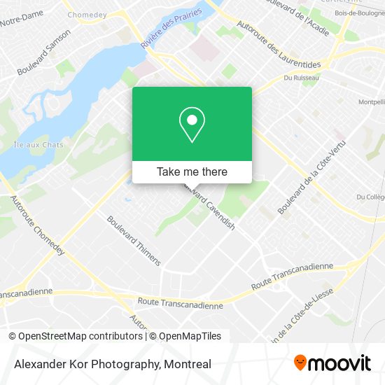 Alexander Kor Photography map
