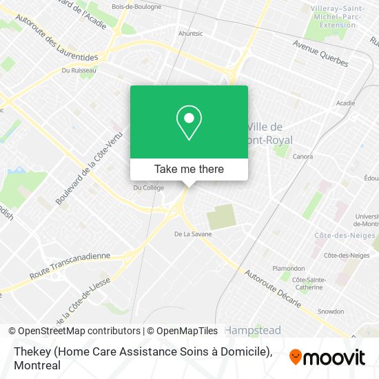 Thekey (Home Care Assistance Soins à Domicile) map