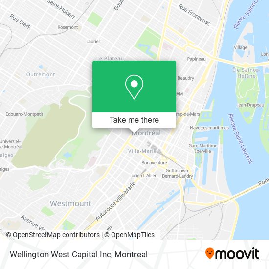 Wellington West Capital Inc map