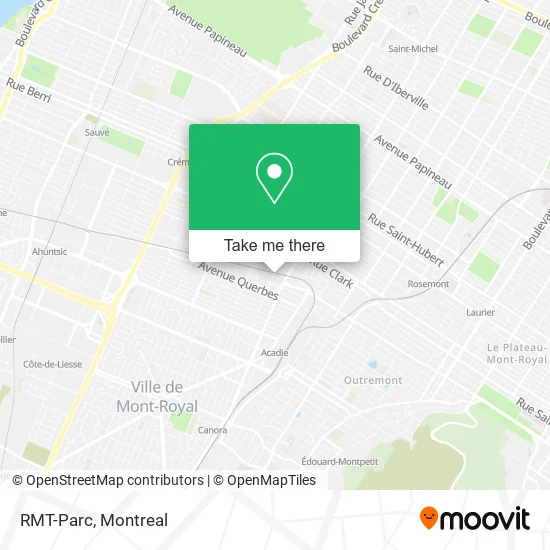 RMT-Parc map