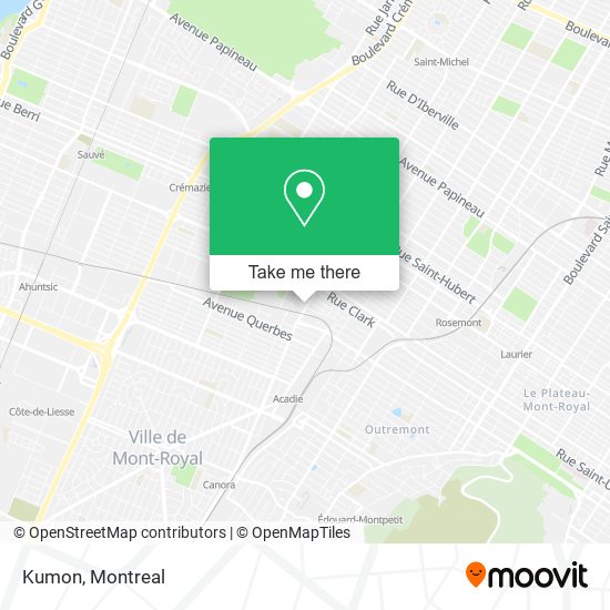 Kumon map