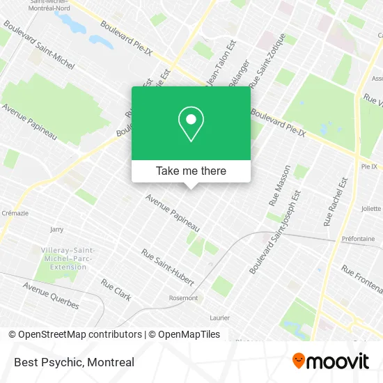 Best Psychic map