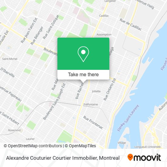Alexandre Couturier Courtier Immobilier map