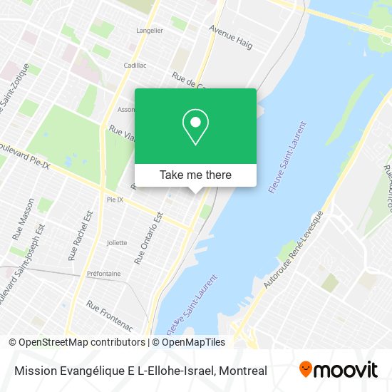 Mission Evangélique E L-Ellohe-Israel map