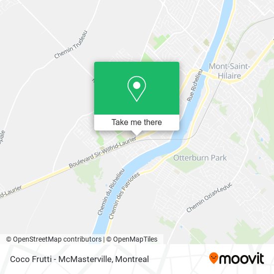 Coco Frutti - McMasterville map