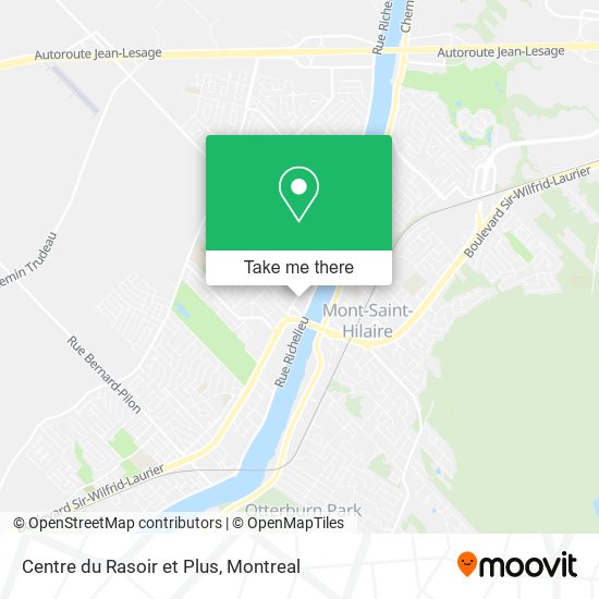 Centre du Rasoir et Plus map