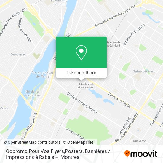 Gopromo Pour Vos Flyers,Posters, Bannières / Impressions à Rabais + map