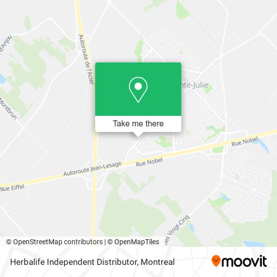 Herbalife Independent Distributor map