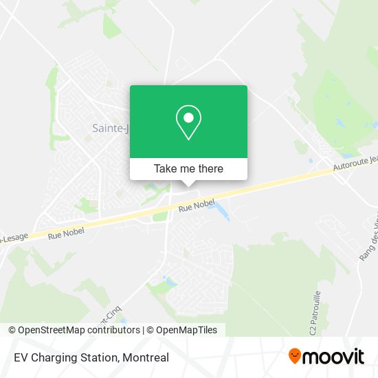 EV Charging Station map