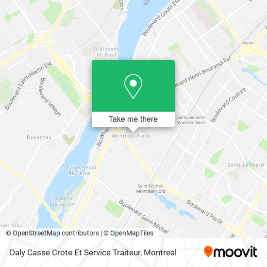 Daly Casse Crote Et Service Traiteur map