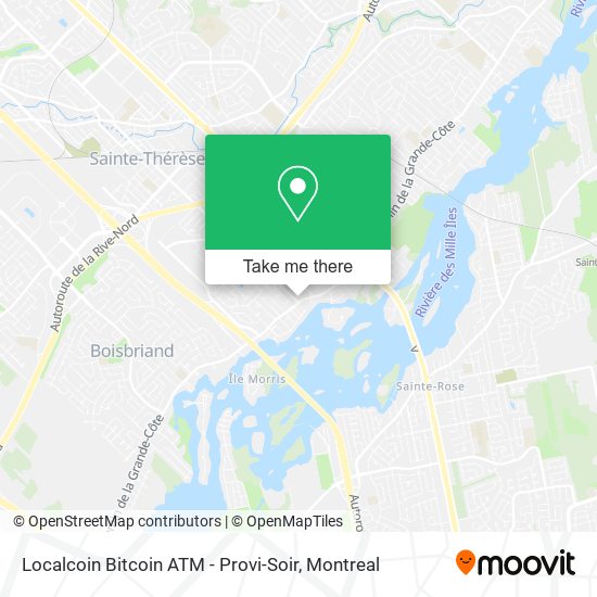 Localcoin Bitcoin ATM - Provi-Soir map