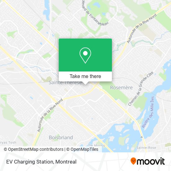 EV Charging Station map