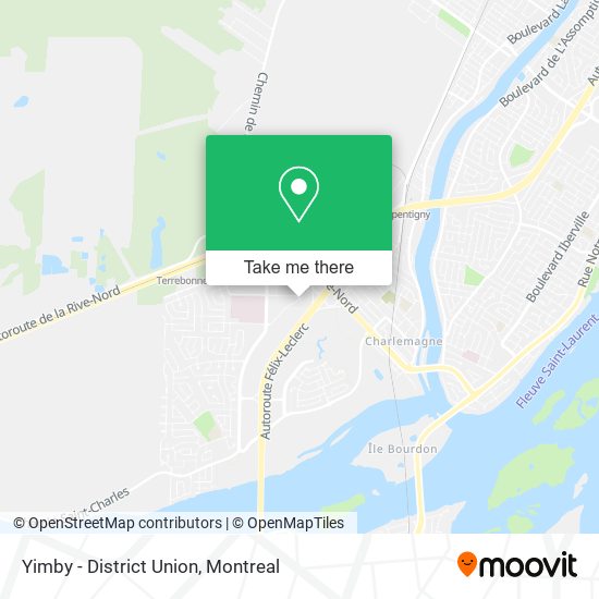 Yimby - District Union map
