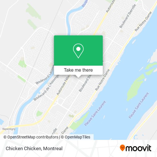 Chicken Chicken map