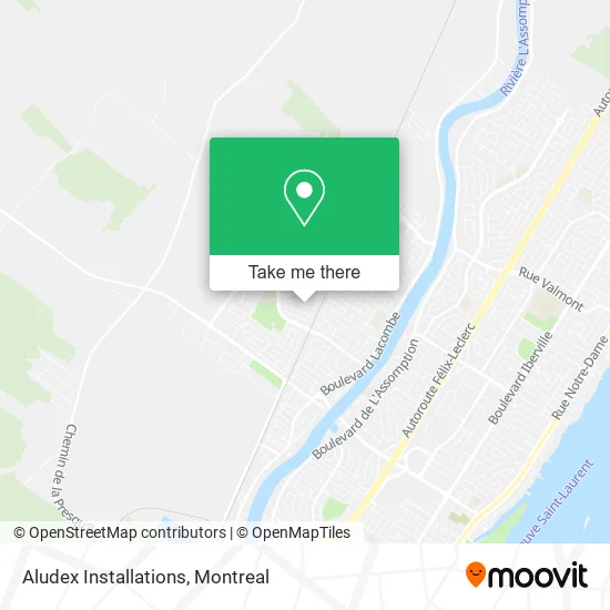 Aludex Installations map