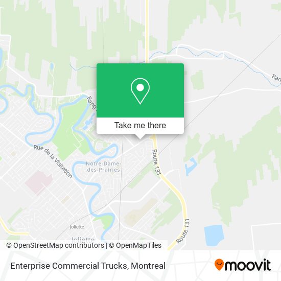 Enterprise Commercial Trucks map