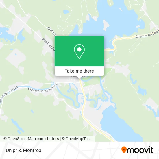 Uniprix map