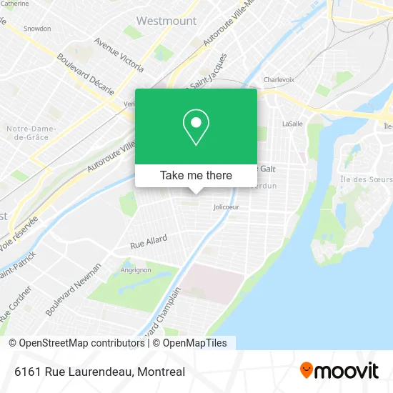 6161 Rue Laurendeau map