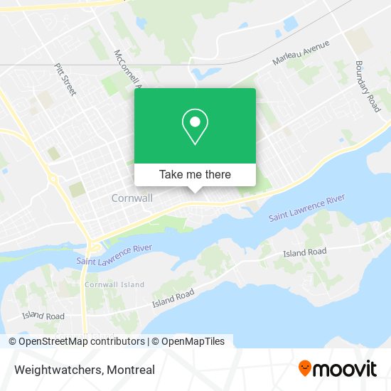 Weightwatchers map