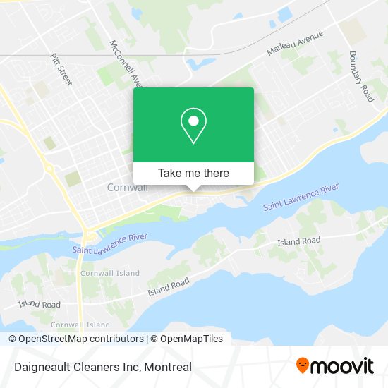 Daigneault Cleaners Inc map