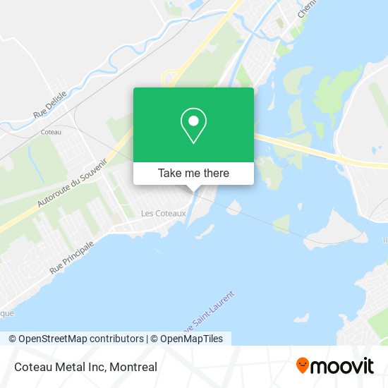 Coteau Metal Inc map