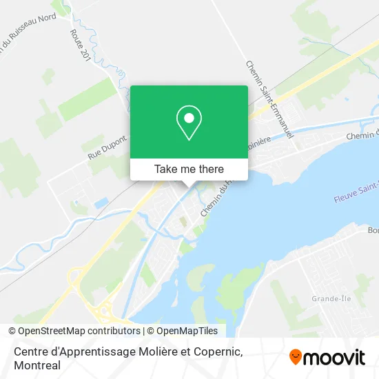 Centre d'Apprentissage Molière et Copernic map