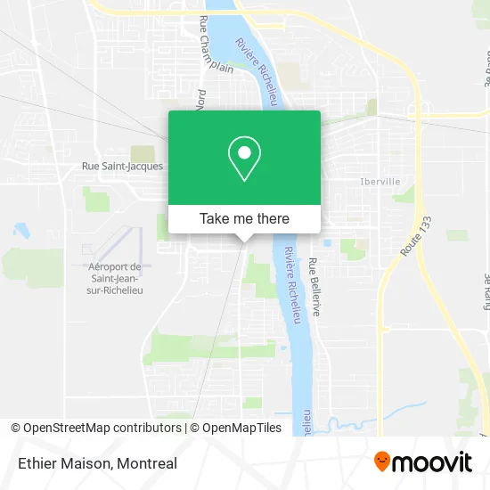 Ethier Maison map