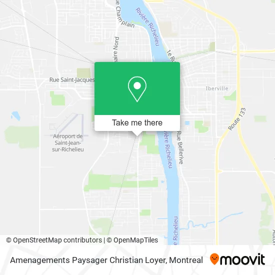 Amenagements Paysager Christian Loyer map