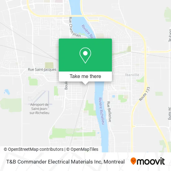 T&B Commander Electrical Materials Inc map