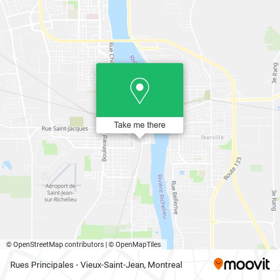 Rues Principales - Vieux-Saint-Jean map