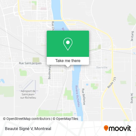 Beauté Signé V map