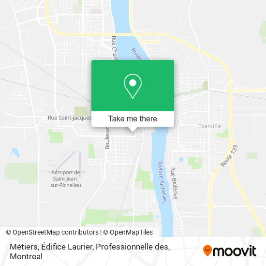 Métiers, Édifice Laurier, Professionnelle des map
