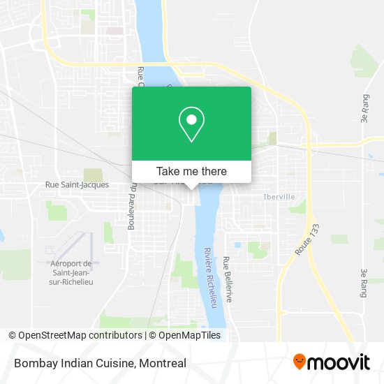 Bombay Indian Cuisine map