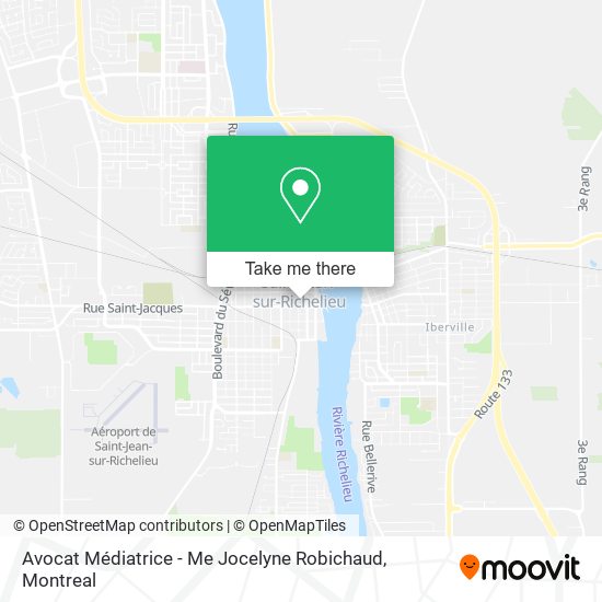 Avocat Médiatrice - Me Jocelyne Robichaud map