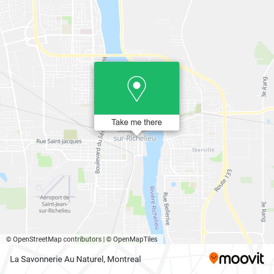 La Savonnerie Au Naturel map