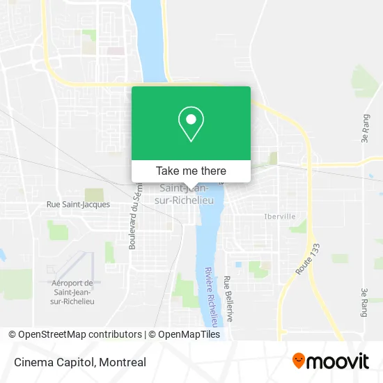 Cinema Capitol map