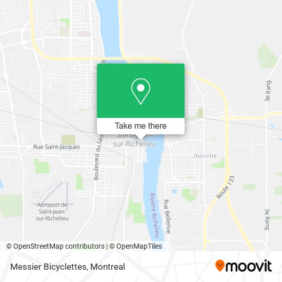 Messier Bicyclettes map
