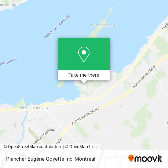 Plancher Eugène Goyette Inc map